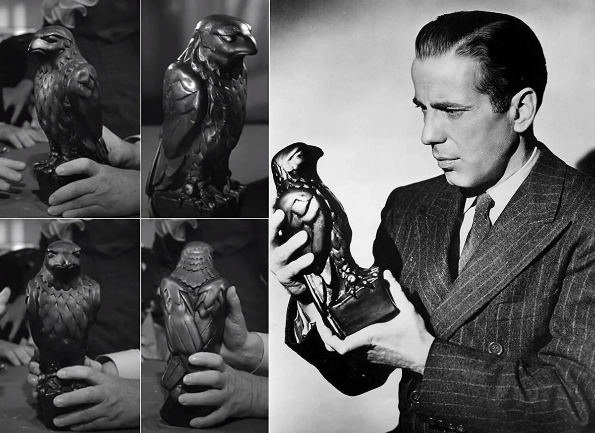 Maltese Falcon Statue Prop Handmade Resin Sculpture Home Decoration Originality