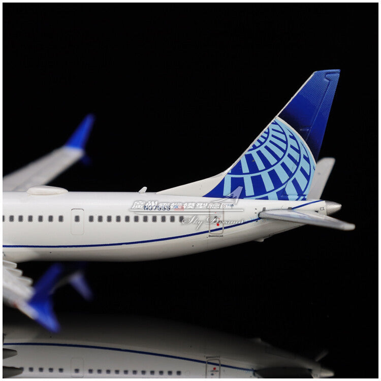1:400 GeminiJets UNITED BOEING 737 MAX 9 Passenger Airplane Diecast Plane Model