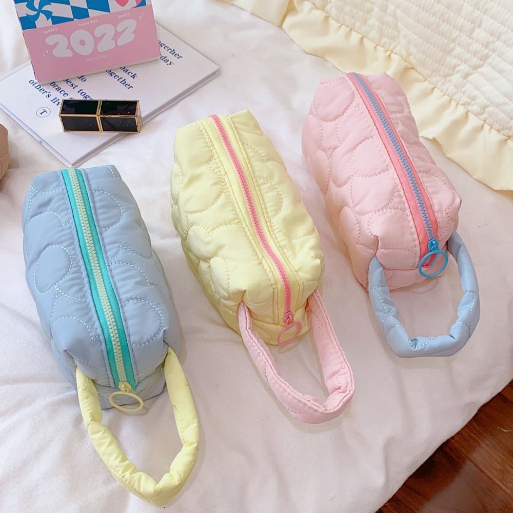 Cosmetic Storage Bag Makeup Organizer Handbag Stationery Bag Traveling 9*17*9 CM