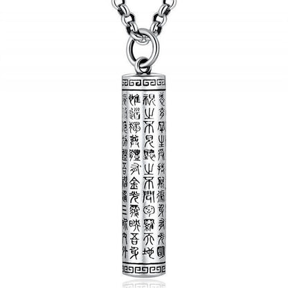 Tibetan Silver Buddhist Prayer Box Pendant Necklace Tibetan Ghau Box Tibetan Gaw