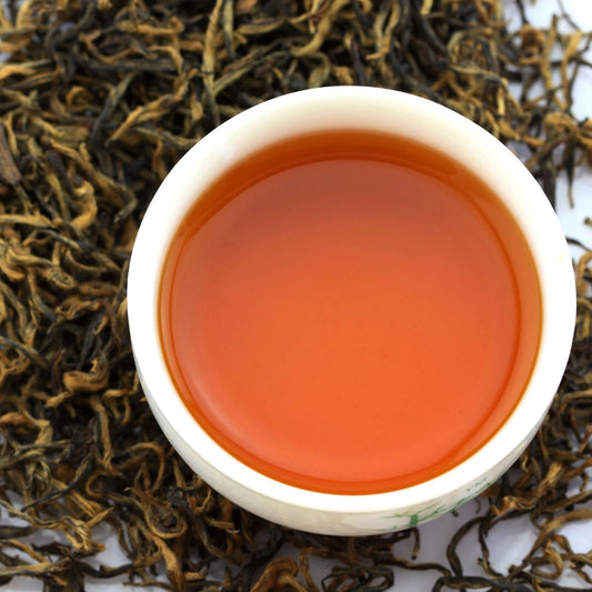 Premium Wuyi Jinjunmei Eyebrow Black Tea Chinese Loose Leaf Golden-Buds 100g
