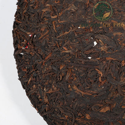 357g LAN CANG ANCIENT TEA Brand 0081 Pu-erh Tea Cake 2018 Ripe Puer Pu'er Shu