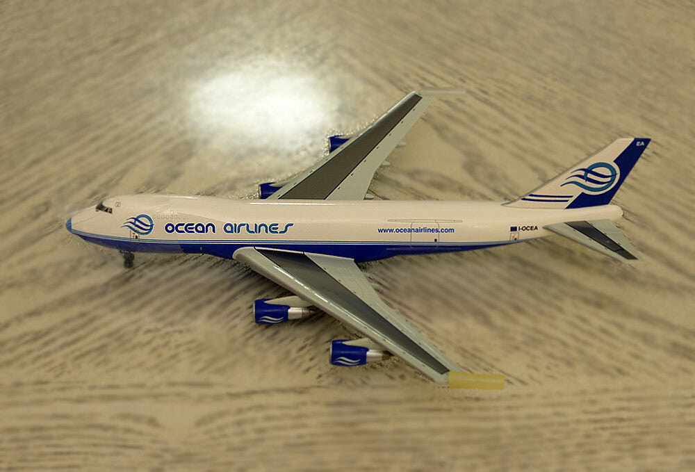 Dragon Ocean Airlines 747-200F I-OCEA 1/400 diecast plane model aircraft