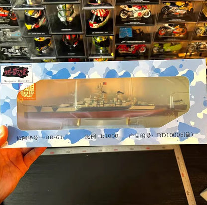 1/1000 USA USS Iowa BB-61 battleship Warship model