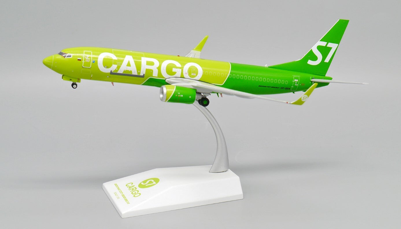 1:200 JC Wings CARGO S7 BOEING B737-800BCF Airplane Diecast Aircraft Model