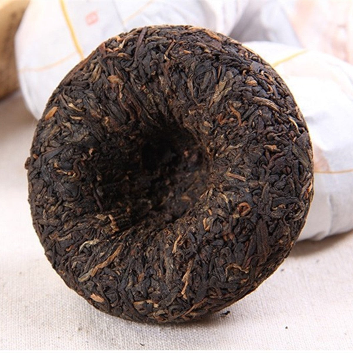Yunnan Organic Ripe Pu-erh Tea 100g Menghai Old Tree Natural Loose Leaf