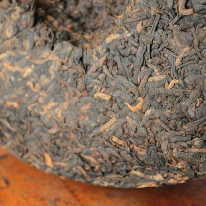 357g Yunnan Pu-Erh Ripe Tea Cake Premium Old Pu'er Tea Healthy Black Tea