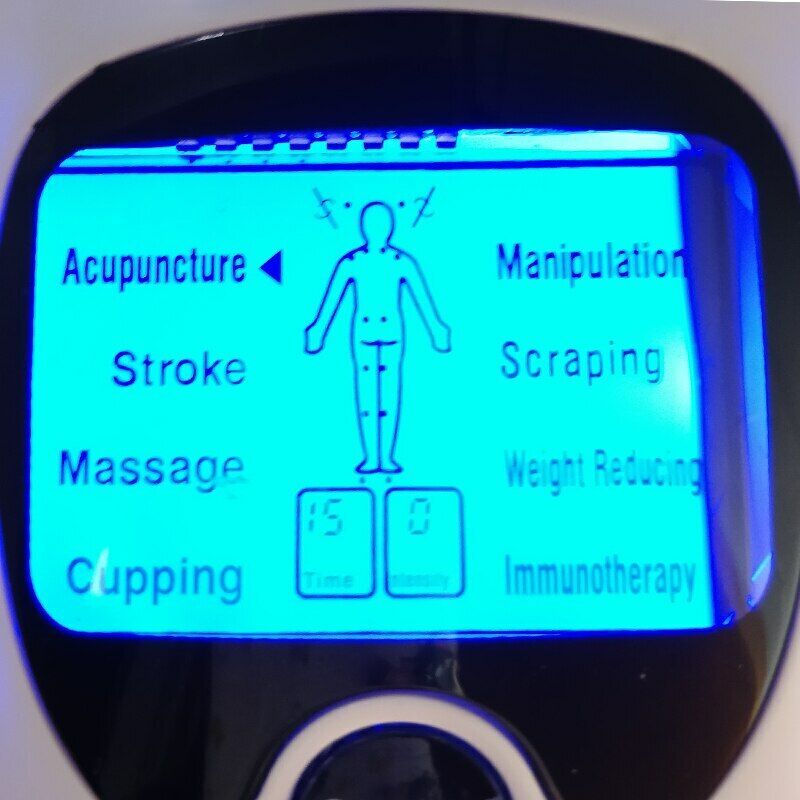Pulse Body Slimming Apparatus Acupuncture Electric Therapy Massager Machine Gift