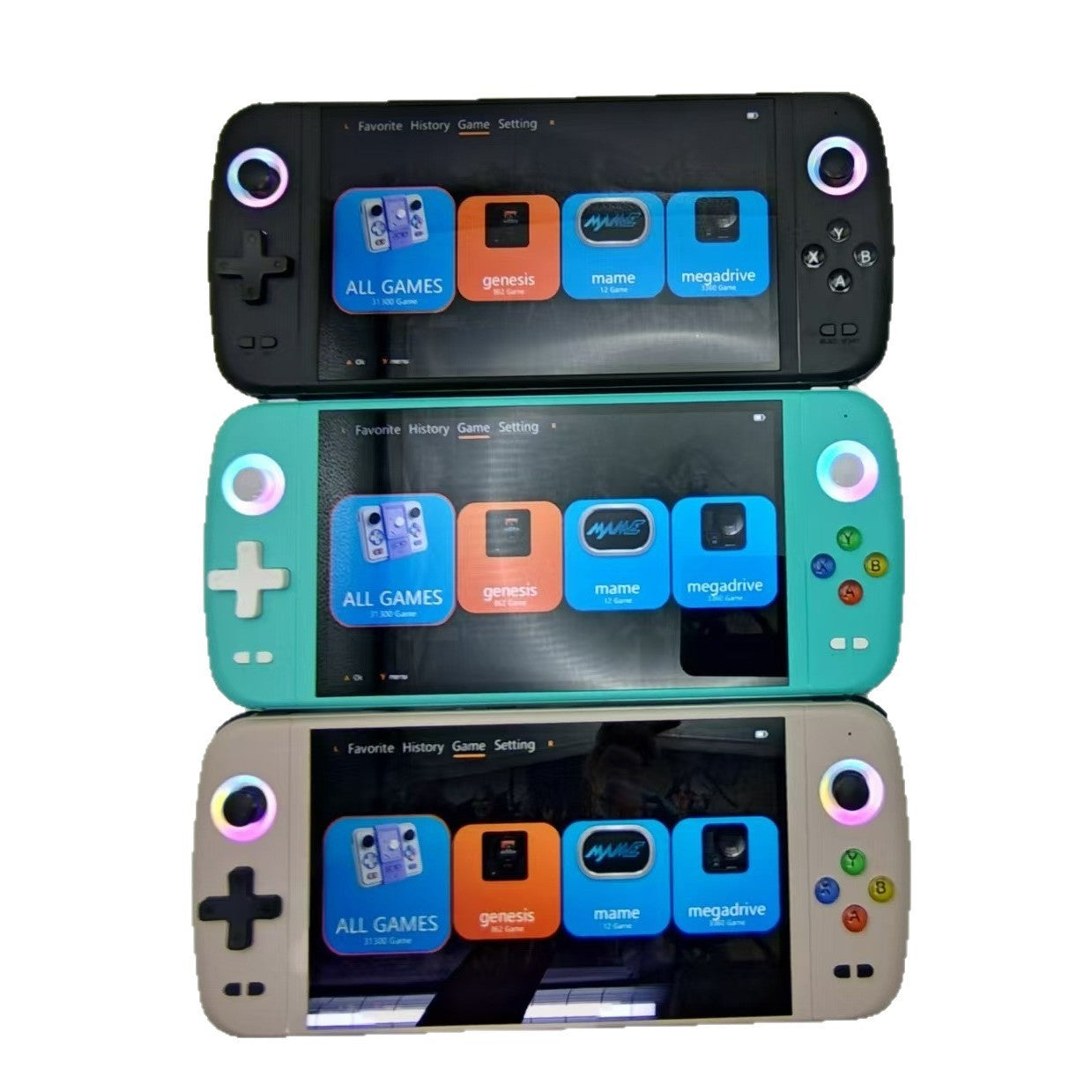 M27 Handheld Game Console 7.0'' Portable Pocket Retro Handheld Video Game