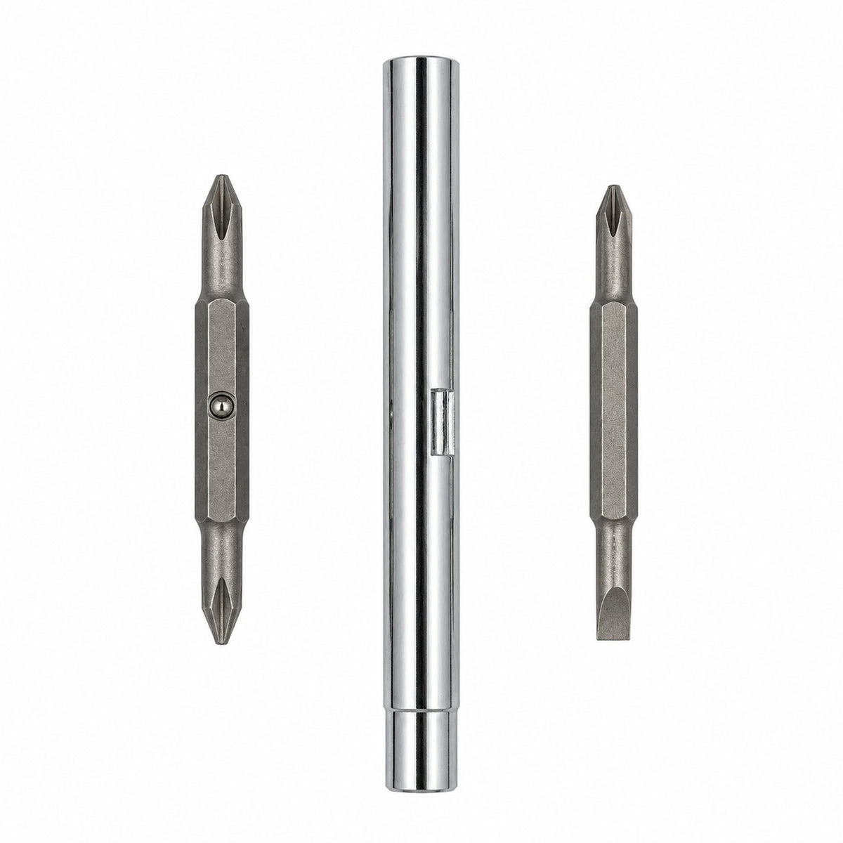 6 Pack 6in1 Screwdrivers, Flat 3/16", ¼", Phillips #1, #2, Nut Drivers ¼", 5/16"