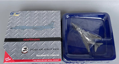 1:400 GeminiJets USAF Rockwell B-1B Lancer Aircraft Diecast Airplane Model