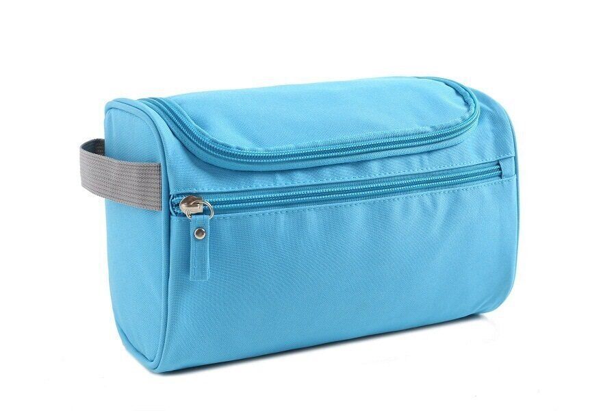 Portable Makeup Bag Waterproof Cosmetic Organizer Case Pouch Shaving 25*14*13 CM