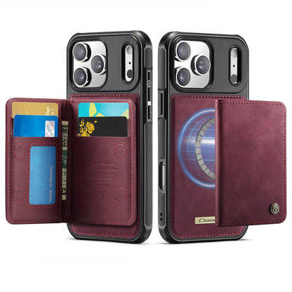 For iPhone 17/Air/16e/15/14/13/12/11 Pro Max Wallet Case Magnetic Card Holder