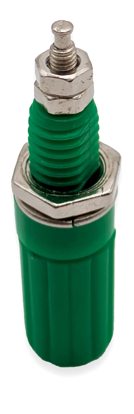 2 Pack Green 5-Way Binding Post, Insulated, Accepts Banana Plug or Spade Lug