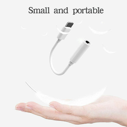 1~6PCS For iPhone Headphone Adapter Jack 8Pin to 3.5mm Aux Cord Dongle Converter