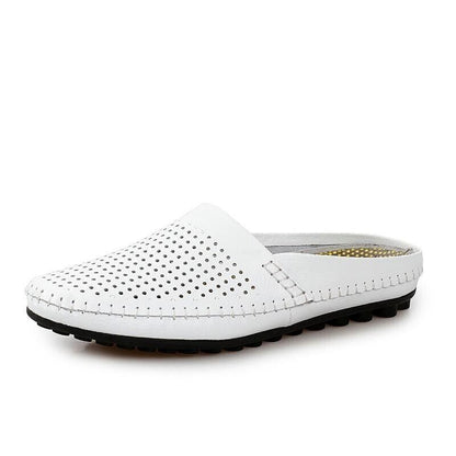 Men Sneakers Genuine Leather Loafers Mens Shoes Slippers Men Shoes