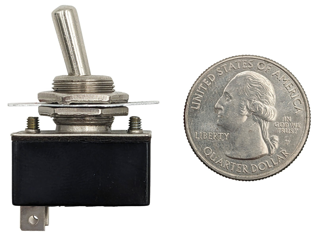 Standard SPST Toggle Switch - ON-OFF - 2-Pin Solder Lug Termination