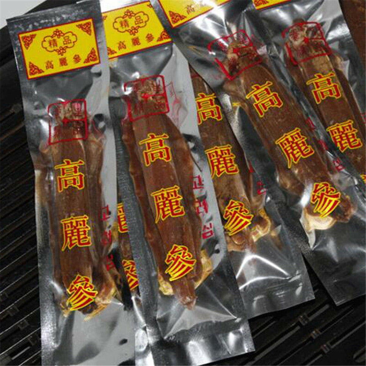 Dry Ginseng Root Red Ginseng Root 10 Years Chinese Herbs Health Food Herbal Tea