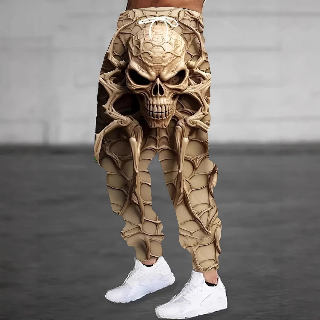 Autumn New Men's Casual Pants, Sweatpants 3D Digital Printing trend