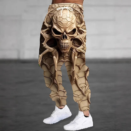 Autumn New Men's Casual Pants, Sweatpants 3D Digital Printing trend