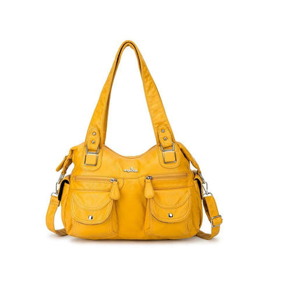 Women Synthetic Bags Large Shoulder Messenger Waterproof Handbag Multifunctional