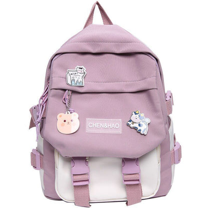 Waterproof Small Backpack Summer School Bags Cute Elementary Traveling Backpack