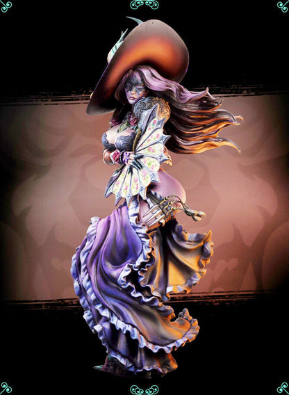 1/9 resin Figures model kit Sexy fantasy female assassin Unassembled Unpainted