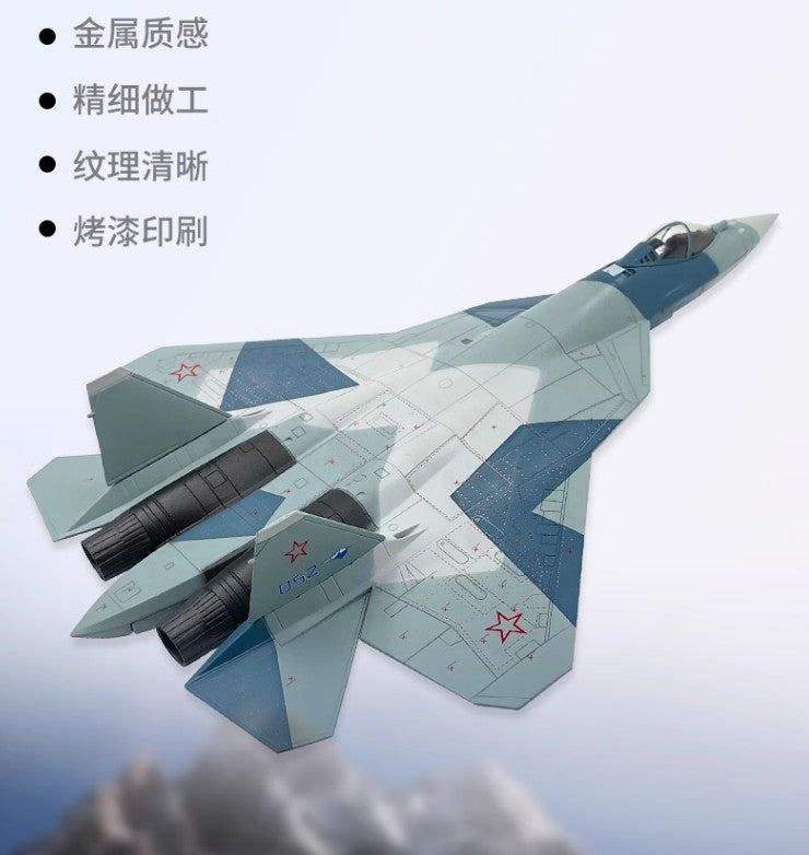 1:72 28CM AF1 SU-57 Fighter Aircraft Plane Aeroplane Diecast Aeroplane Model
