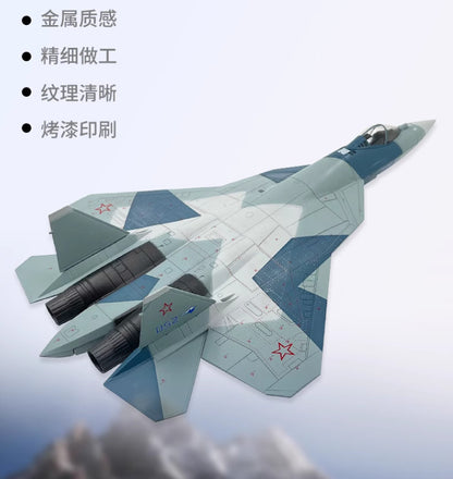 1:72 28CM AF1 SU-57 Fighter Aircraft Plane Aeroplane Diecast Aeroplane Model