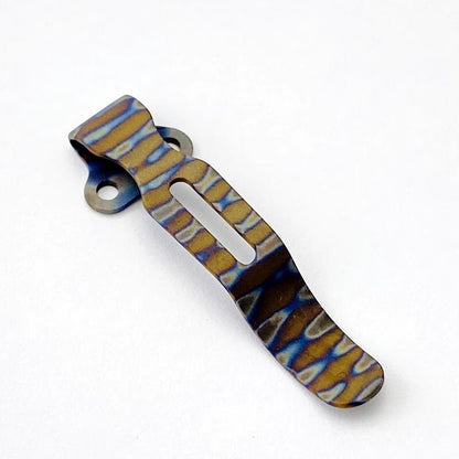 1 Pc Custom Made Titanium Alloy Backclip for Benchmade Bugout 535 Knives