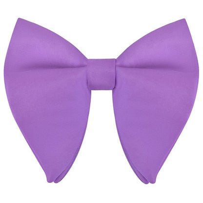 Men Bow Tie Silk Polyester Classic For Party Wedding Big Bowknot Casual Neckties