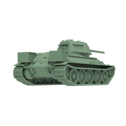 SSMODEL SS144884 1/144 Military Model Kit Soviet T-34-57 Type 1943 Medium Tank