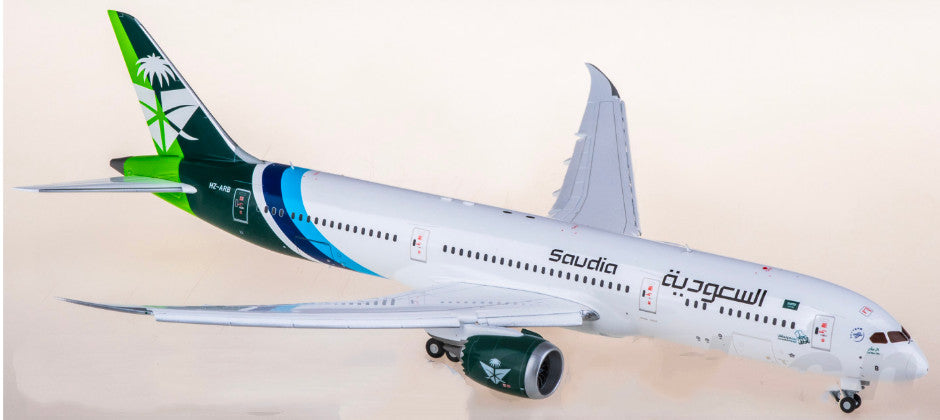 1:200 JC Wings Saudia Boeing 787-9 HZ-ARB Passenger Plane Diecast Aircraft Model
