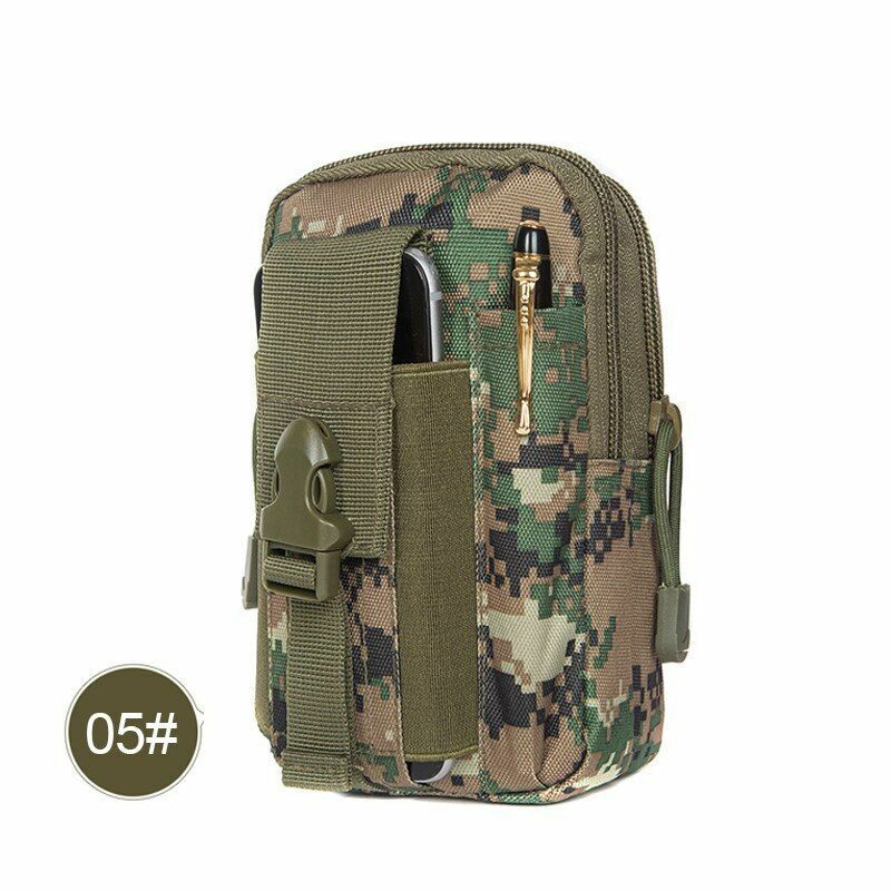 Waist Pack Bag Pouch Waterproof Nylon Mobile Phone Wallet Travel Kit Durable