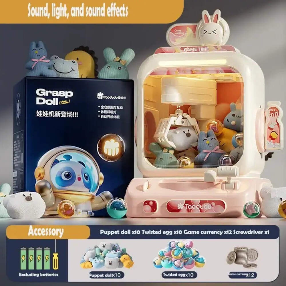 DIY Doll Machine – Kids Mini Claw Toy Gift Game
