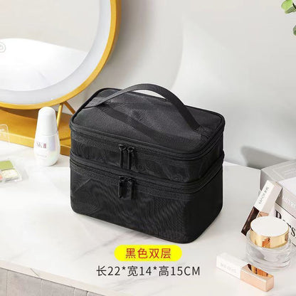 Transparent Mesh Purse Cosmetics Makeup Toiletries Traveling Organizer Bag 1 PC
