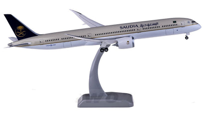 1:200 34CM Hogan Saudia BOEING 787-10 Passenger Plane ABS Plastic Aircraft Model