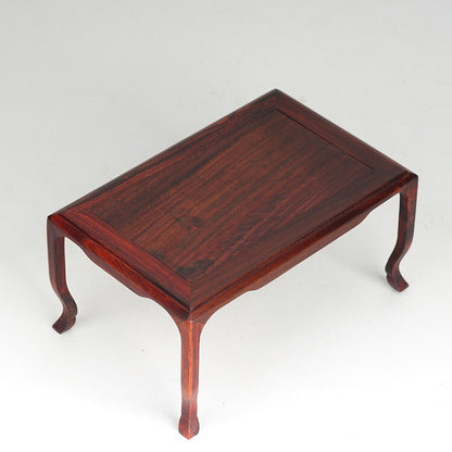 Rosewood Legged High Table Fishbowl Stand Bonsai Vase Flower Rack Display Base