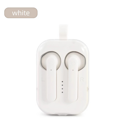 keychain Wireless Bluetooth Headphones Mini Portable Earbuds in-ear Candy Girl