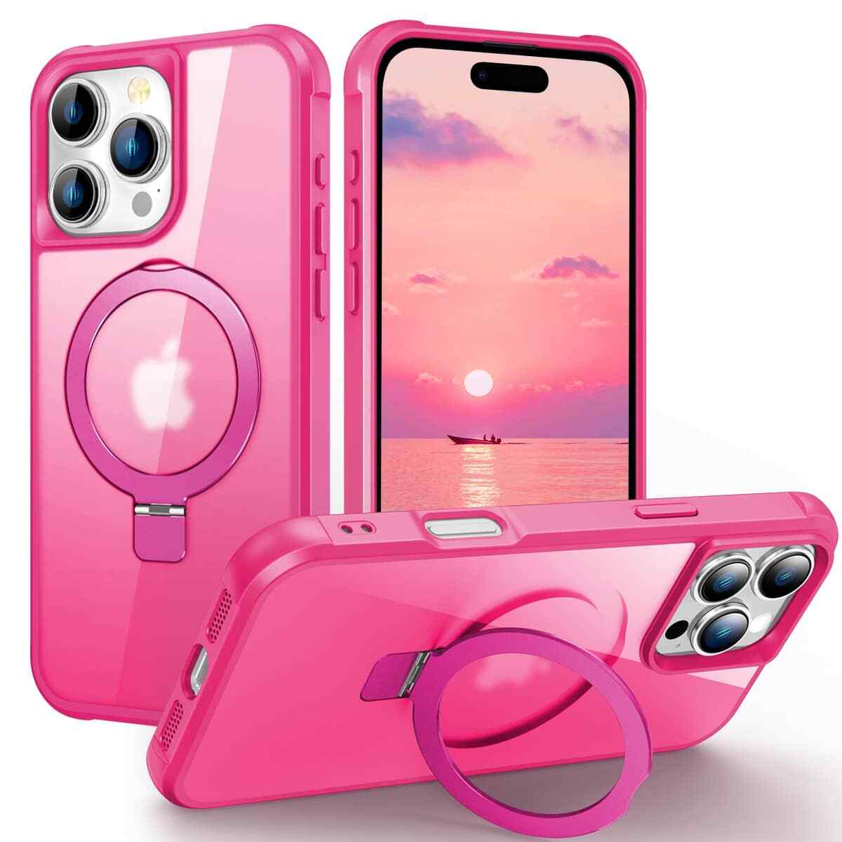 Magnetic Case for iPhone 16 15 14 13 12 11 Pro Max Plus with Mag-Safe Slim Cover