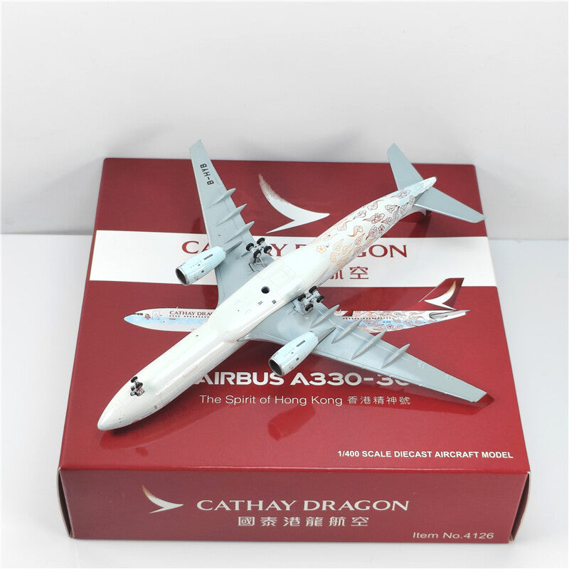 1:400 JC Wings CATHAY DRAGON AIRBUS A330-300 Airplane Diecast Aircraft Model