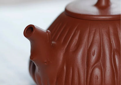230cc chinese Yixing Handmade Zisha teapot Zhuni ShiPiao Gongfu Hu Tea Pot