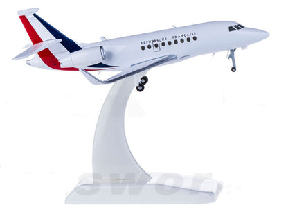1:200 HOGAN France Air Force Dassault Falcon 2000 Passenger Plane Diecast Model