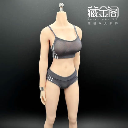1/6 Female Athletic Tank Top And Shorts Set for 12" PH TBL Action Figures