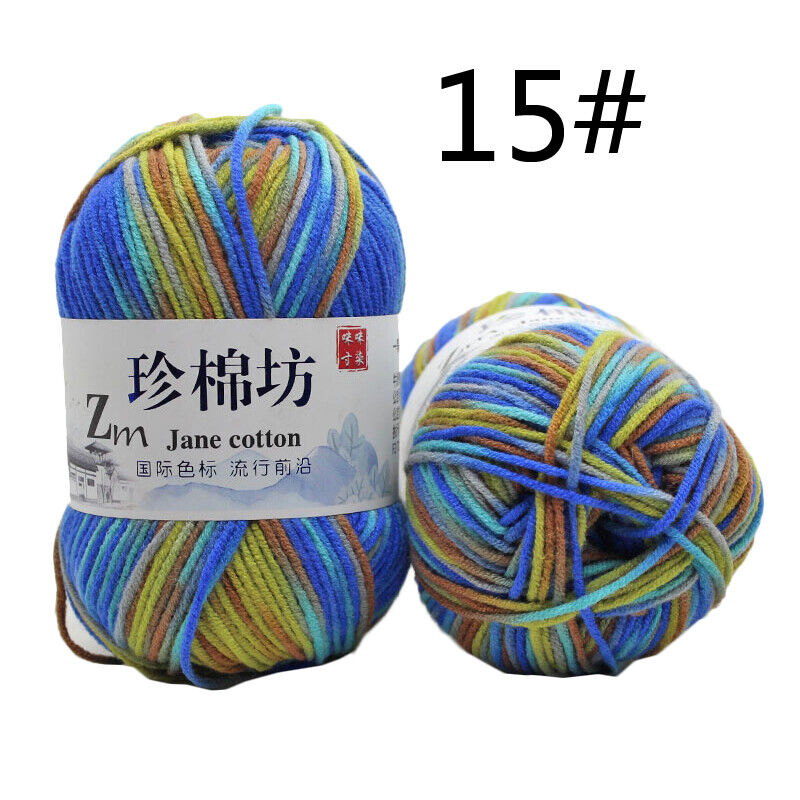Hot Sale 50g Soft Crochet Yarn DIY Hand Milk Baby Cotton Knitting Wool Yarn