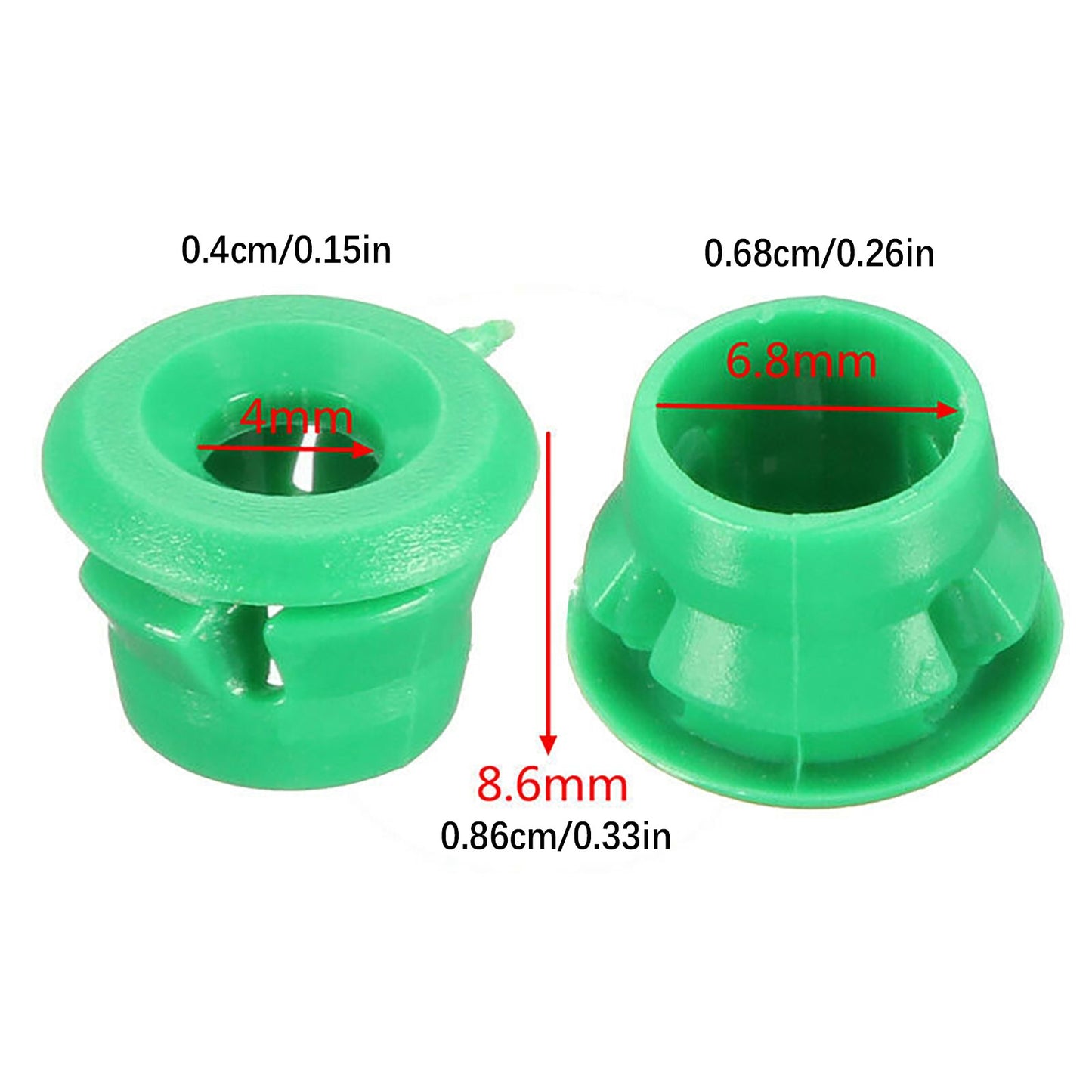20Pcs Durable Car Clip Plastic Skirt Trim Clip For BMW E30 E32 E36 E46 E60 E61