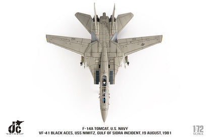 1:72 JC Wings Grumman F-14A Tomcat U.S. NAVY VF-41 Fighter Diecast Plane Model