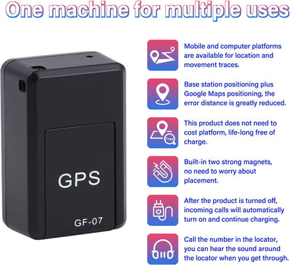 Magnetic Mini GPS Real Time Car Locator Tracker GSM/GPRS Tracking Device US GF07