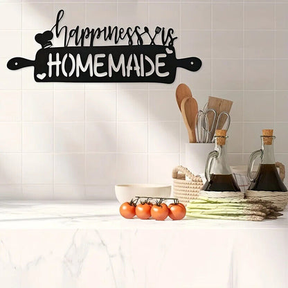 Kitchen Wall Decor Happiness Is Homemade Kitchen Signs Kitchen Decoration Wall