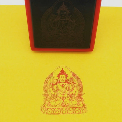 New Four Arm Guanyin Buddha Statue Buddhist Ritual Altar Decor Taoist Sculpture